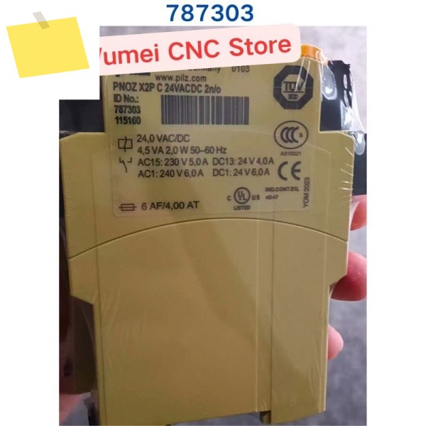 Pilz 안전 릴레이 787303 또는 751105용 새 제품 1개 제품 이미지