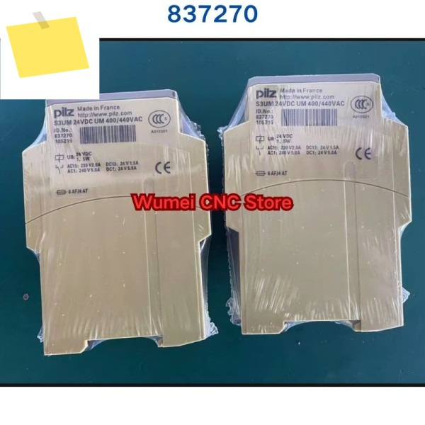 PILZ 릴레이 S3UM 837270용 새 제품 1개 제품 이미지