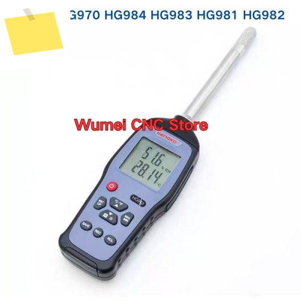 Hengko 휴대용 공기 온도 및 습도 계량기 보정 특수 기기, HG970972981982983984 제품 이미지