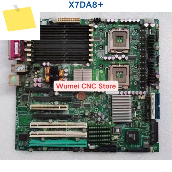 Supermicro 듀얼 771핀 LGA 소켓 서버 워크스테이션 마더보드용 중고 테스트 OK X7DA8+ 원본 제품 이미지