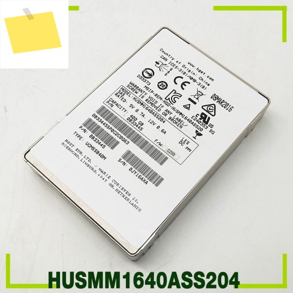 HAWEI 02350GJC 12Gbs 2.5인치 SAS 서버 솔리드 스테이트 디스크 HUSMM1640ASS204용 400GB 제품 이미지