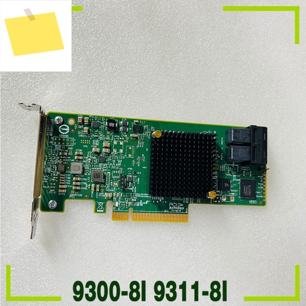 SAS9300-8i 오리지널 LSI 12GB SAS HBA IT IR 패스 스루 확장 네트워크 카드, 제품 이미지
