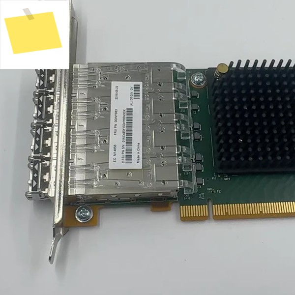 01YM333 4개의 전기 포트가 있는 10기가비트 네트워크 카드 16G 2145-DH8 V9000 LPE31004 제품 이미지