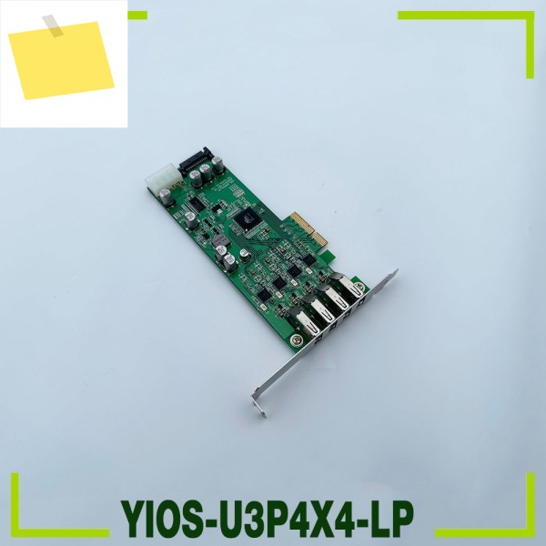YOI 시스템용 YIOS-U3P4X4-LP, USB 카메라 이미지 캡처 카드, 3.0, 4 포트 제품 이미지