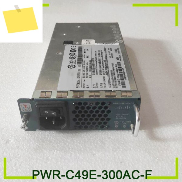C4948E-F 시리즈 스위치에 사용되는 CISCO 전원 공급 장치용 341-0419-01 300W PWR-C49E-300AC-F 제품 이미지