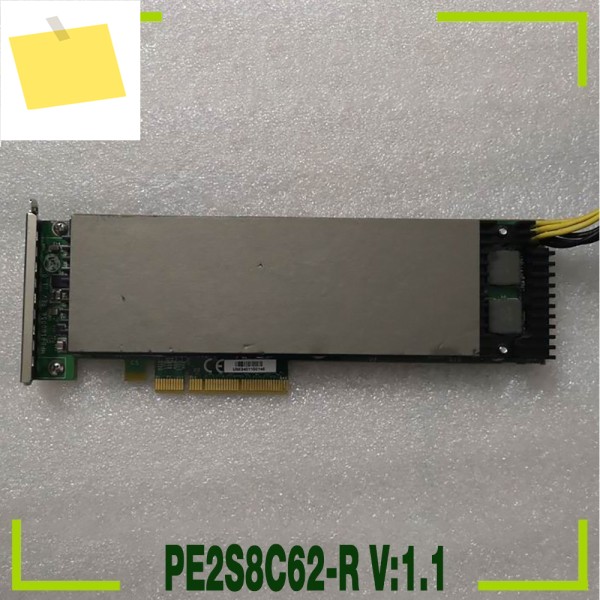 실리콘 PE2S8C62-R V:1.1 오리지널 라인 전문 카드 포함 제품 이미지