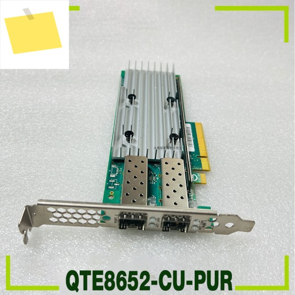 Qlogic QTE8652-CU-PUR 25G 듀얼 포트용 AH2010406-40 A, 10 기가비트 광학 NIC 네트워크 카드 제품 이미지