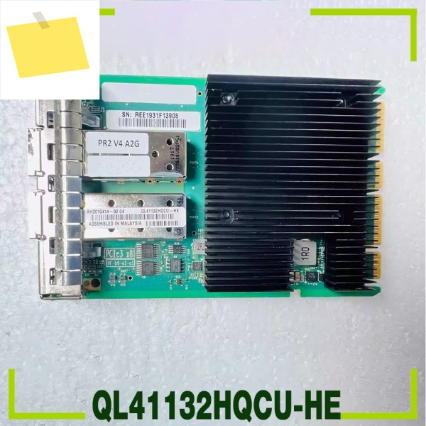 이중 전기 포트가 있는 HP 10 기가비트 네트워크 카드용 524SFP+ OCP3 ADPTR QL41132HQCU-HE P08452-B21 제품 이미지