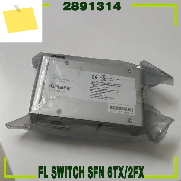 이더넷 산업용 스위치 FL SWITCH SFN 6TX2FX 2891314 제품 이미지