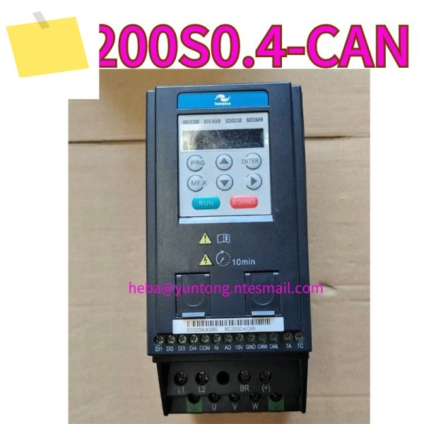 중고 주파수 변환기 MD200S0.4-CAN 0.4kW 테스트 OK 제품 이미지