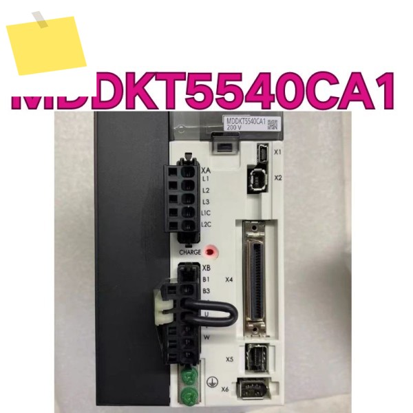 중고 MDDKT5540CA1 서보 드라이버 1.5KW 테스트 완료, 기능 손상 없음 제품 이미지