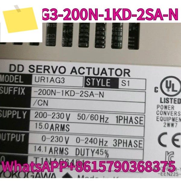 중고 UR1AG3-200N-1KD-2SA-N 드라이버 테스트 OK 제품 이미지