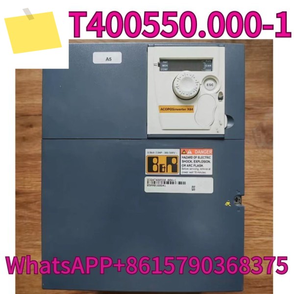 중고 8I64T 400550 .000-1 주파수 변환기 5.5KW 테스트를 거쳐 신속하게 됨 제품 이미지