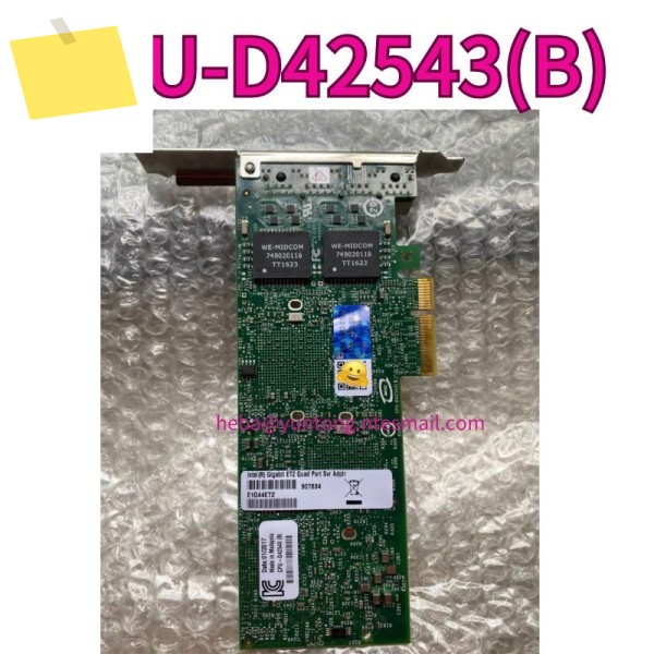 중고 네트워크 카드 CPU-D42543B 테스트 OK, 제품 이미지