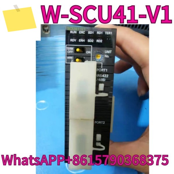 중고 PLC 확장 모듈 CJ1W-SCU41-V1 테스트 OK 제품 이미지