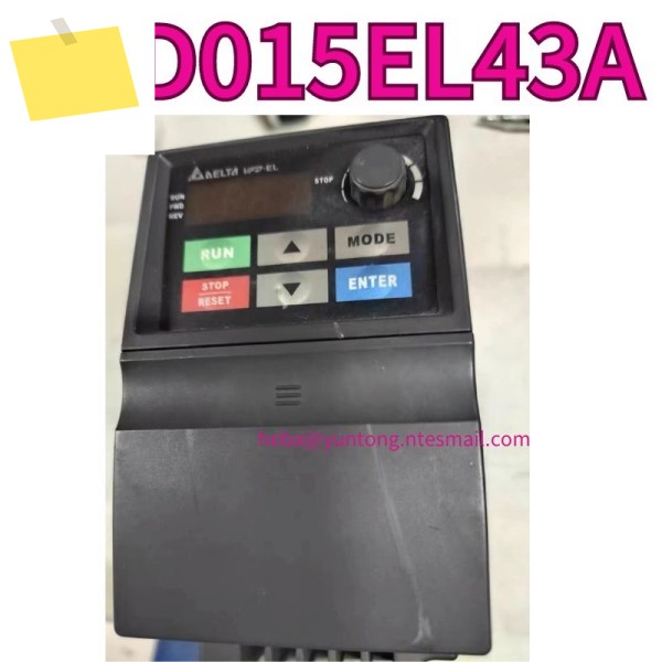 사용된 주파수 변환기 VFD015EL43A 1.5KW 테스트 OK 제품 이미지