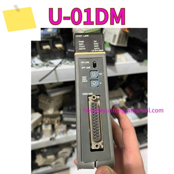 중고 PLC 상부 컴퓨터 통신 모듈 U-01DM 테스트 OK, 제품 이미지