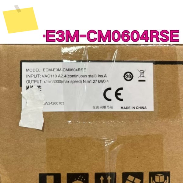 을 위한 신품 ECM-E3M-CM0604RSE 400W 서보 모터 제품 이미지
