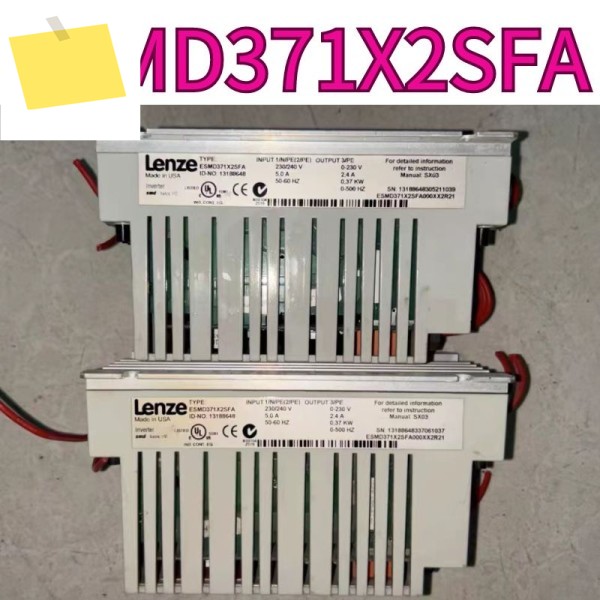 중고 0.37KW 주파수 변환기 ESMD371X2SFA는 테스트를 거쳐 신속하게 되었습니다 제품 이미지