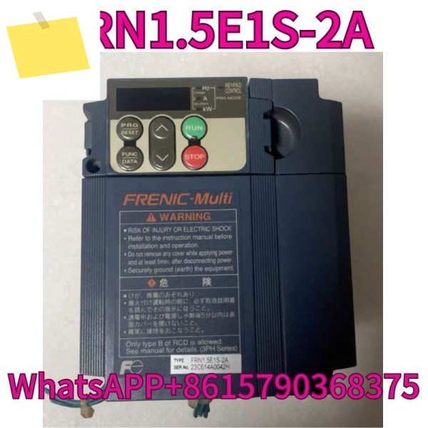 사용된 주파수 변환기 1.5KW 220V FRN1.5E1S-2A 테스트 OK, 제품 이미지