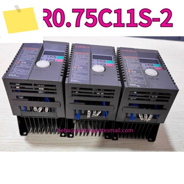 사용된 주파수 변환기 FVR0.75C11S-2 220V 0.75KW 테스트 OK 제품 이미지