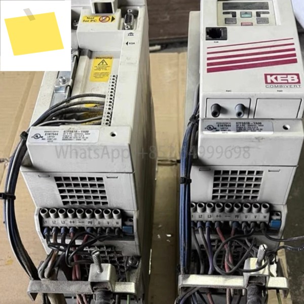 07f5b1b-ya00 중고 인버터 0.75kW 기능 정상 작동 제품 이미지