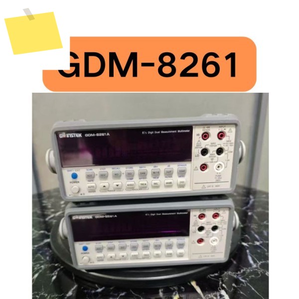 중고 GDM-8261 데스크탑 멀티미터 6.5자리 테스트 완료 제품 이미지