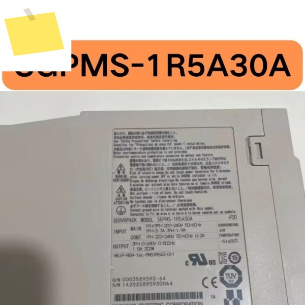 300W 서보 드라이버 SGPMS-1R5A30A 보유, 가능 제품 이미지