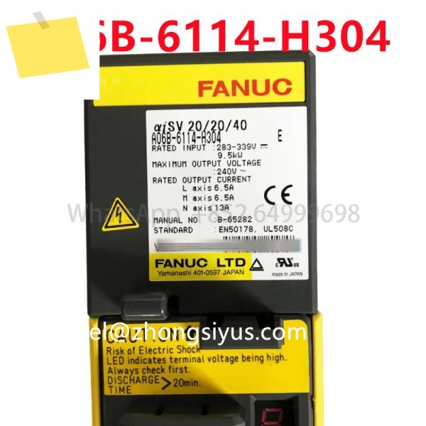 A06B-6114-H304 CNC 시스템 기계용 테스트를 거친 정상 서보 드라이버 증폭기 모듈 사용 제품 이미지