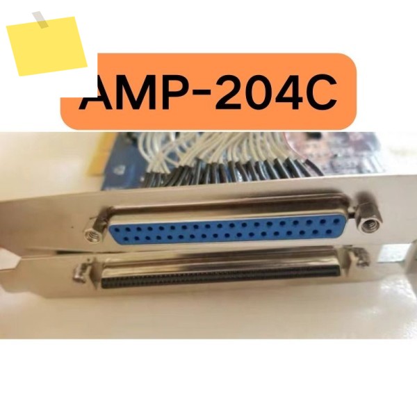 중고 AMP-204C 펄스 모션 제어 카드는 테스트를 거쳤으며 기능은 그대로 유지되었습니다. 제품 이미지