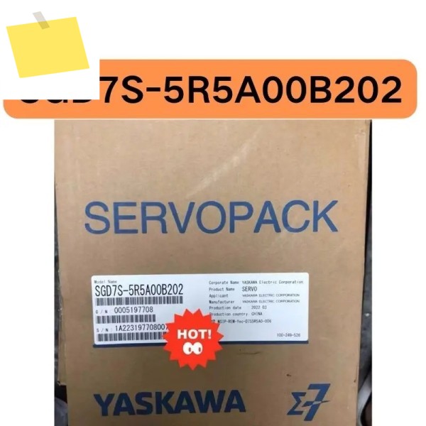새제품 SGD7S-5R5A00B202 서보 드라이브 750W 보유 제품 이미지