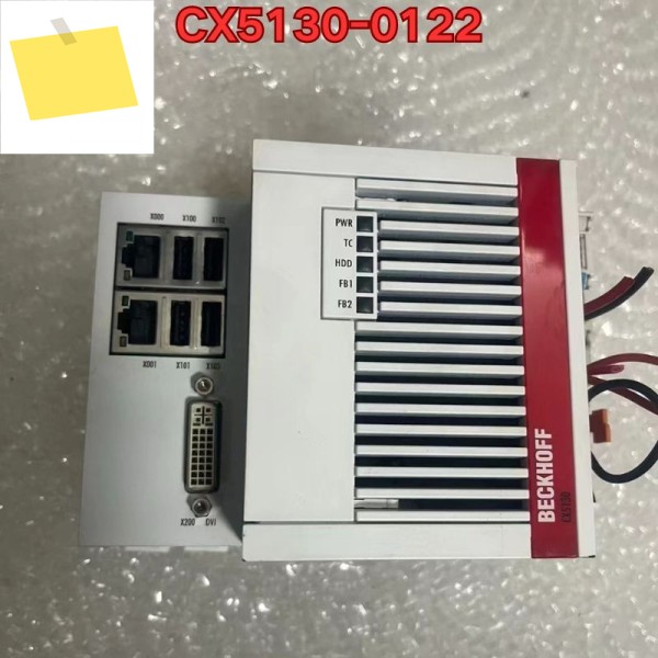 중고 분해 기계, 약간 사용됨 상태 양호, PLC 모듈 CX5130-0122, 2025년 7월 제품 이미지