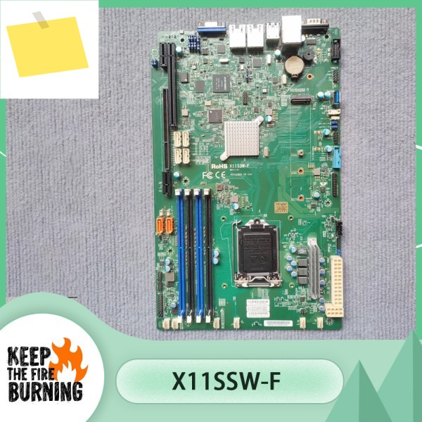 서버 마더보드 LGA1151 X11SSW-F 제품 이미지