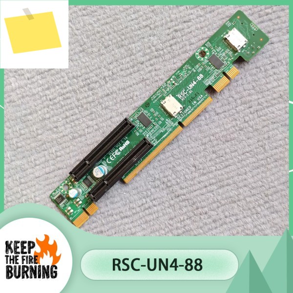 RSC-UN4-88 4NVME LGA8611 PCIe x8 1028U 라이저 서버 어댑터 카드 제품 이미지
