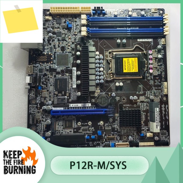 AS-US P12R-MSYS 워크스테이션 마더보드 C252 LGA1200 지원 Intel Xeon E-2300 시리즈 제품 이미지