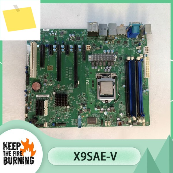 LGA155 산업용 제어 장비 마더보드 X9SAE-V 제품 이미지