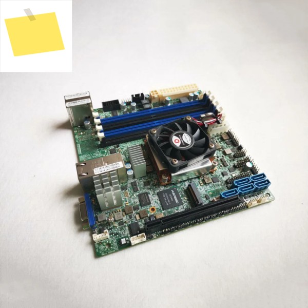 제온 프로세서 D-1518 싱글 소켓 FCBGA 1667 미니-ITX DDR4-2133MHz 4SATA3 6Gbps 포트 X10SDV-4C+-TLN4F 제품 이미지