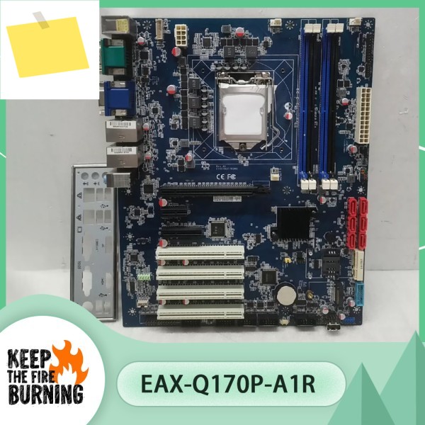 산업용 제어 마더보드 DDR4는 I7 6세대7세대 CPU EAX-Q170P-A1R을 지원합니다. 제품 이미지