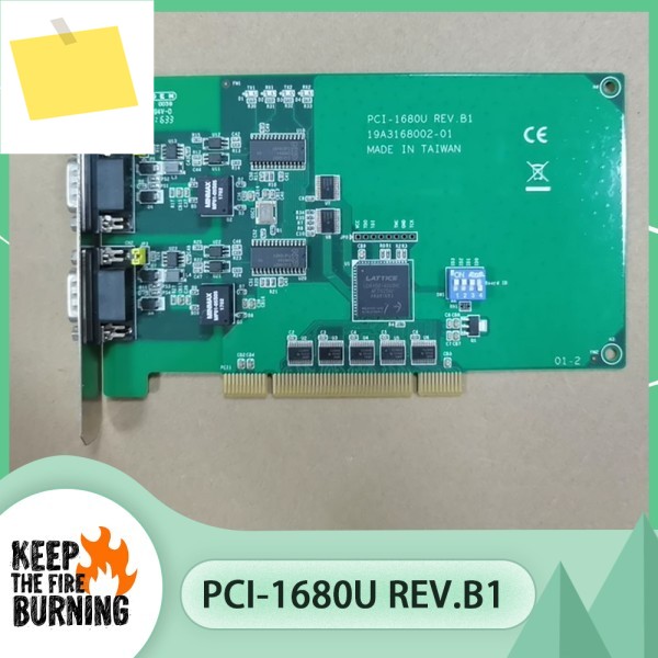 PCI-1680U REV.B1 듀얼 포트 CAN 통신 카드 제품 이미지