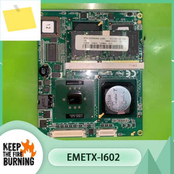 EmRTX-i602 REV.1.0 산업용 제어 마더보드 PN:1006020008100P 제품 이미지