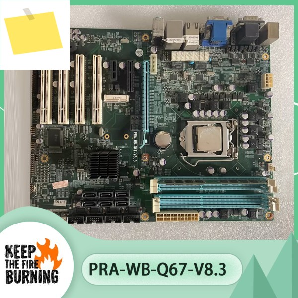 PRA-WB-Q67-V8.3 Q67 산업용 제어 마더보드네트워크 포트 3개 포함 제품 이미지