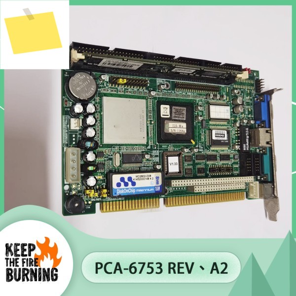 하프 렝스 카드 산업 제어 장비 기계 메인보드 PCA-6753 Rev. A2 제품 이미지