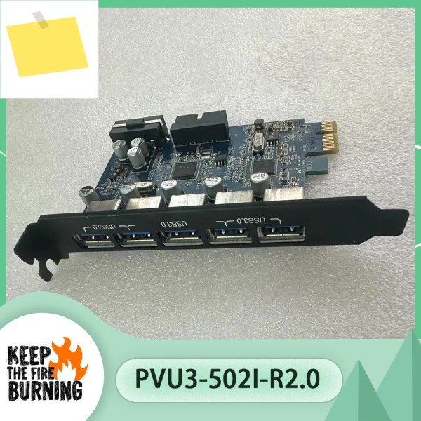 Orico용 PVU3-502I-R2.0 데스크탑 서버 PCI-E-USB3.0 확장 카드 제품 이미지