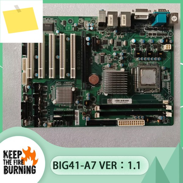 SYM76941VGGA BIG41-A7 VER:1.1 듀얼 포트 산업용 제어 마더보드 제품 이미지