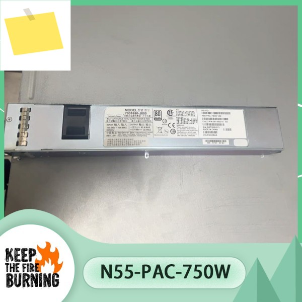 전원 공급 장치 N55-PAC-750W 341-0503-01 7001650-J000 750W 제품 이미지