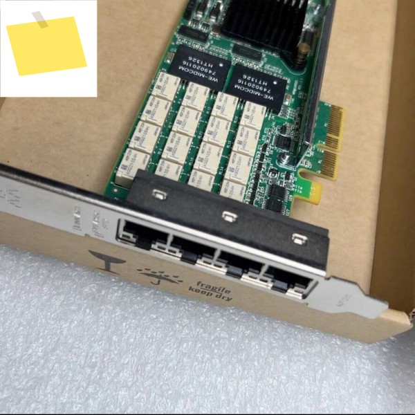 I350AM4 RJ45 4포트 기가비트 전기 인터페이스 네트워크 카드 PE2G4BPI35LA-SD 제품 이미지
