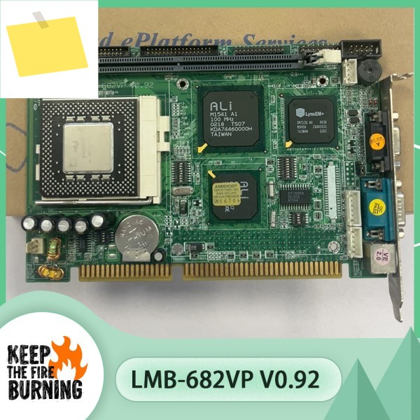 ISA 산업용 제어 마더보드 LMB-682VP V0.92 제품 이미지