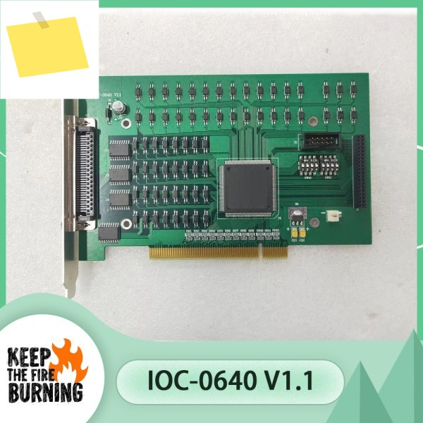 모션 확장 PCI 버스 IO 제어 카드 IOC-0640 V1.1 제품 이미지