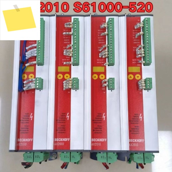 중고 분해된 AX2010 서보 드라이브 S61000-520 기능 테스트는 정상입니다. 원본 정품 제품 이미지