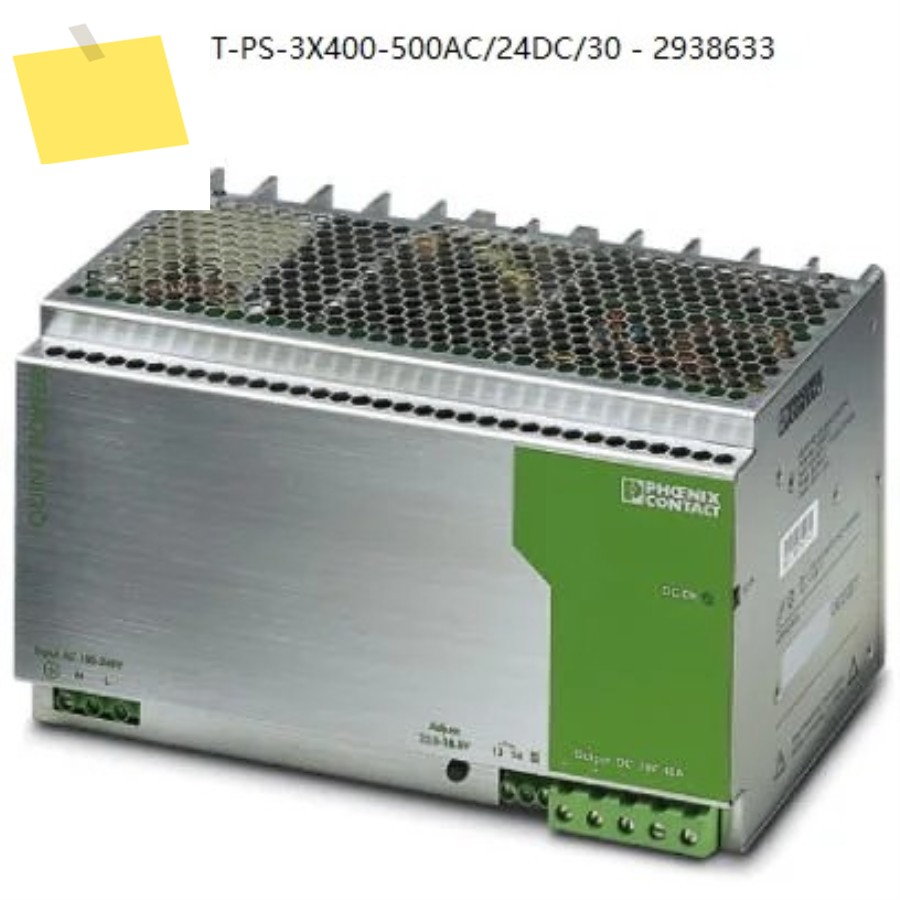 Phoenix 24V30A 전원 공급 장치 - QUINT-PS-3X400-500AC24DC30- 2938633 제품 이미지